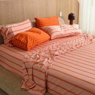 Cooling Bamboo Sheet Set | Stripes