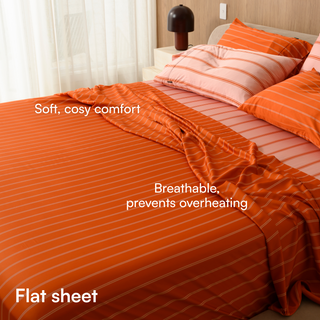 Cooling Bamboo Sheet Set | Stripes
