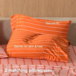 Cooling Bamboo Sheet Set | Stripes