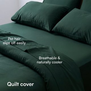 Fur-friendly Bamboo Quilt Cover Set