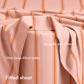 Cooling Bamboo Sheet Set | Stripes