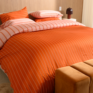 Cooling Bamboo Quilt Cover Set | Stripes