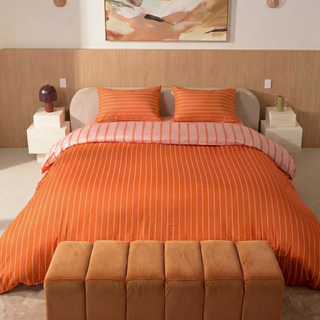 Cooling Bamboo Quilt Cover Set | Stripes