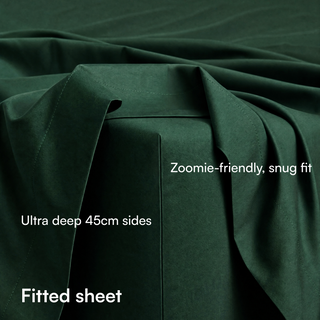 Fur-friendly Bamboo Fitted Sheet
