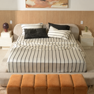 Cooling Bamboo Sheet Set | Stripes