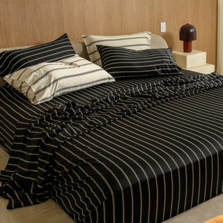 Cooling Bamboo Sheet Set | Stripes