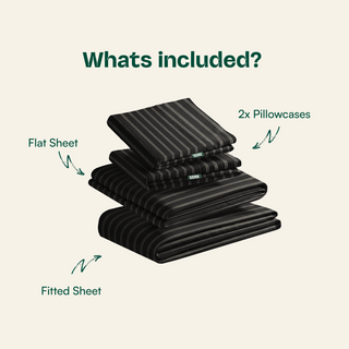 Cooling Bamboo Sheet Set | Stripes