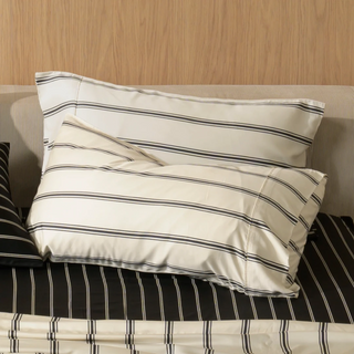 Cooling Bamboo Pillowcase Set | Stripes