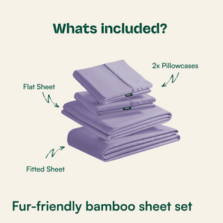 Fur-friendly Bamboo Sheet Set