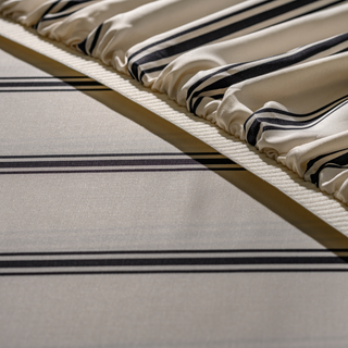 Cooling Bamboo Fitted Sheet | Stripes