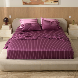 Cooling Bamboo Sheet Set | Stripes
