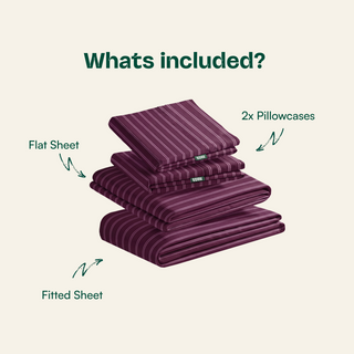 Cooling Bamboo Sheet Set | Stripes