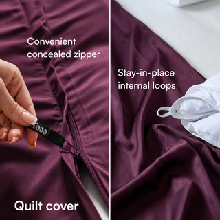 Fur-friendly Bamboo Quilt Cover Set