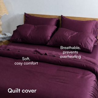 Fur-friendly Bamboo Quilt Cover Set