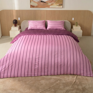 Cooling Bamboo Quilt Cover Set | Stripes