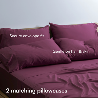 Fur-friendly Bamboo Pillowcase Set