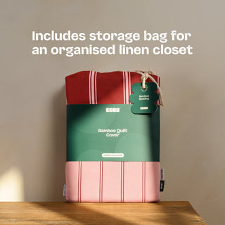 Fur-friendly Bamboo Reversible Quilt Cover