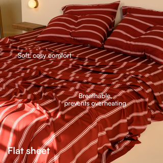 Cooling Bamboo Sheet Set | Stripes