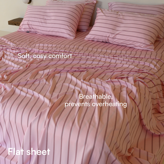 Cooling Bamboo Sheet Set | Stripes