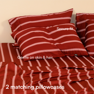 Cooling Bamboo Sheet Set | Stripes