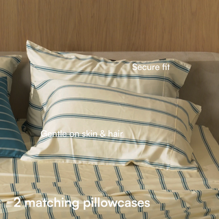 Cooling Bamboo Sheet Set | Stripes