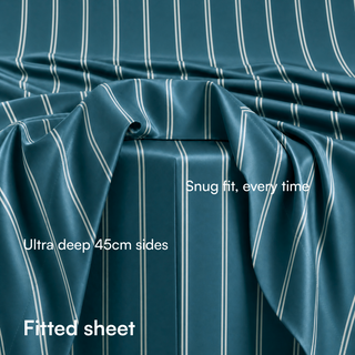 Cooling Bamboo Sheet Set | Stripes
