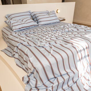 Cooling Bamboo Sheet Set | Stripes