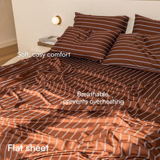 Cooling Bamboo Sheet Set | Stripes