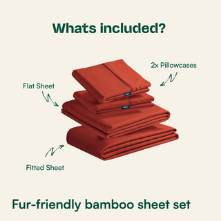 Fur-friendly Bamboo Sheet Set