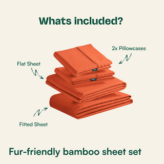 Fur-friendly Bamboo Sheet Set