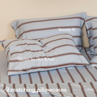 Cooling Bamboo Quilt Cover Set | Stripes