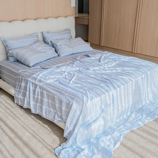 Cooling Bamboo Sheet Set | Stripes