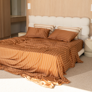 Cooling Bamboo Sheet Set | Stripes
