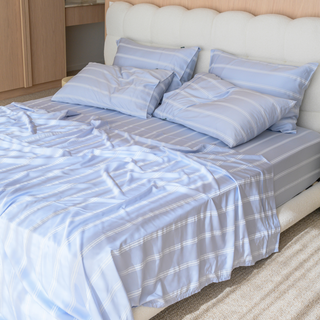 Cooling Bamboo Sheet Set | Stripes