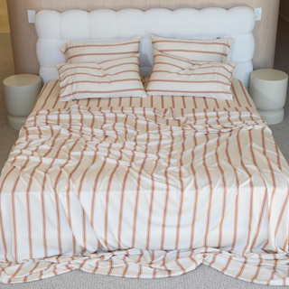 Cooling Bamboo Sheet Set | Stripes