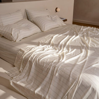 Cooling Bamboo Sheet Set | Stripes