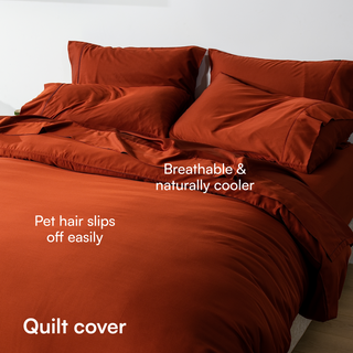 Fur-friendly Bamboo Quilt Cover Set