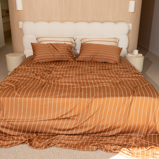 Cooling Bamboo Sheet Set | Stripes