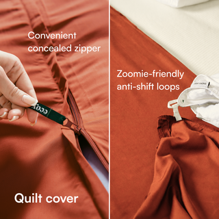 Fur-friendly Bamboo Quilt Cover Set