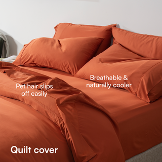 Fur-friendly Bamboo Quilt Cover Set