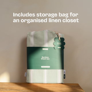 Cooling Bamboo Sheet Set | Stripes