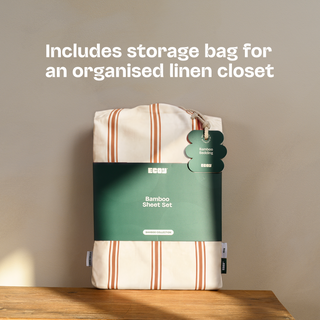 Cooling Bamboo Sheet Set | Stripes