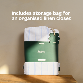 Cooling Bamboo Sheet Set | Stripes