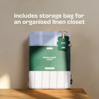 Fur-friendly Bamboo Reversible Quilt Cover