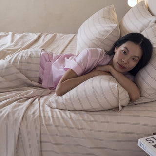 Cooling Bamboo Sheet Set | Stripes