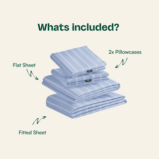 Cooling Bamboo Sheet Set | Stripes