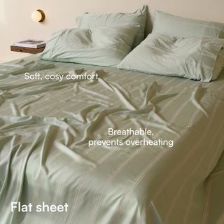 Cooling Bamboo Sheet Set | Stripes