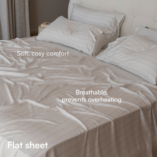 Cooling Bamboo Sheet Set | Stripes