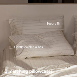 Cooling Bamboo Sheet Set | Stripes