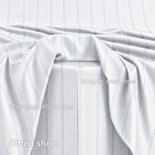 Cooling Bamboo Sheet Set | Stripes
